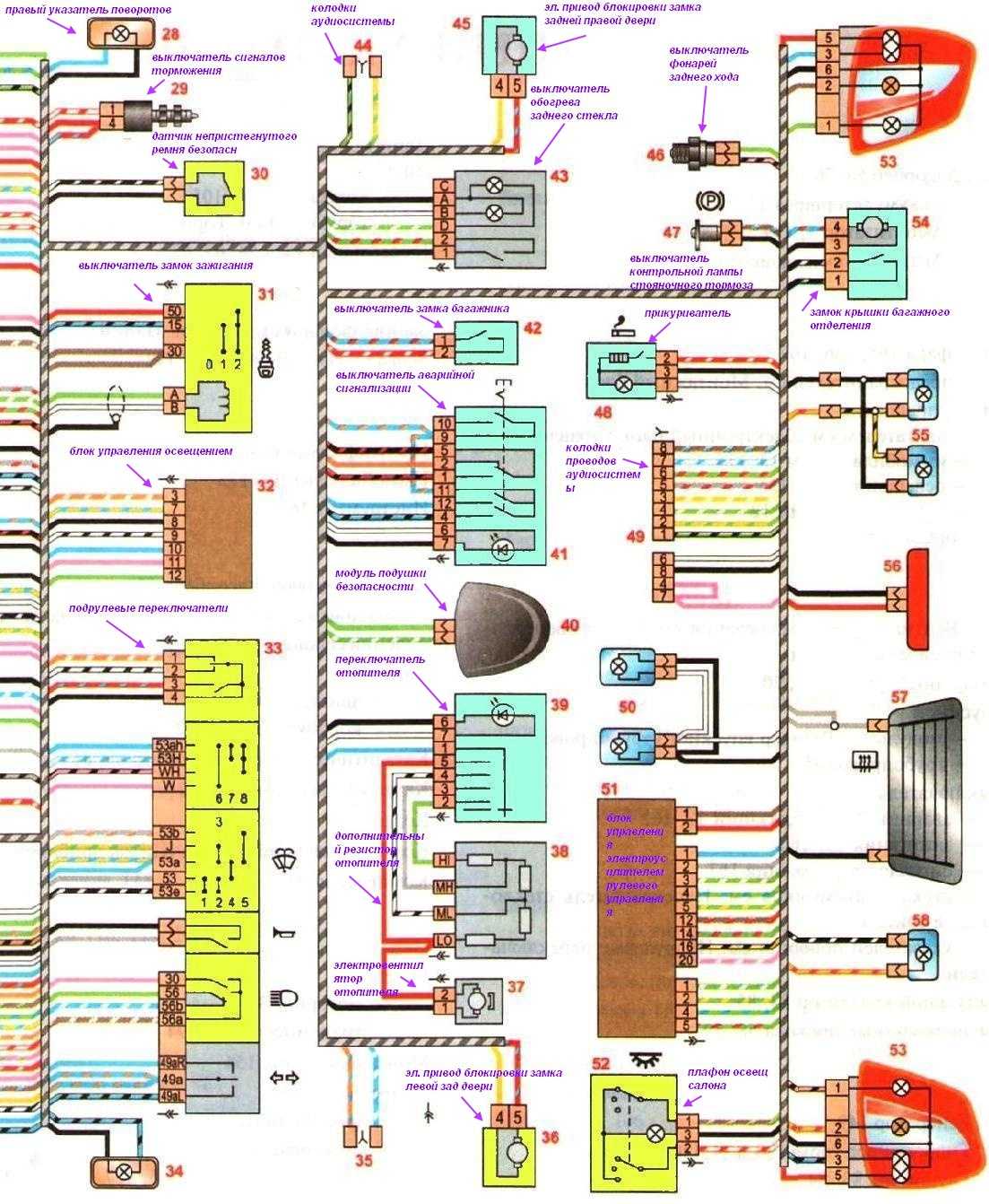 Электрическая схема лады гранты