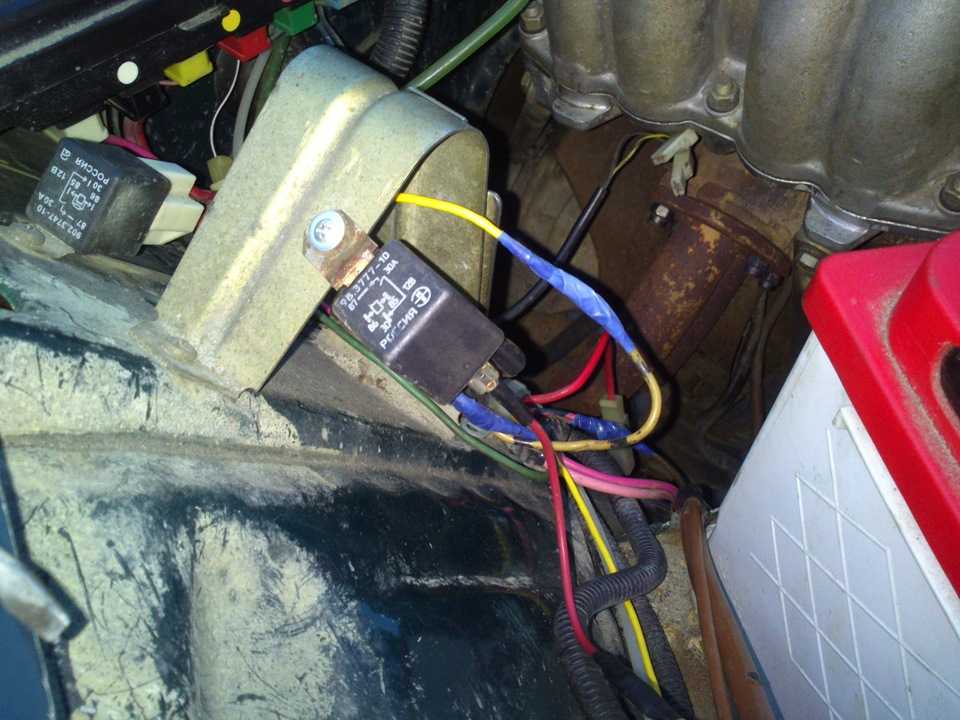 Вентилятор охлаждения радиатора ваз 2107