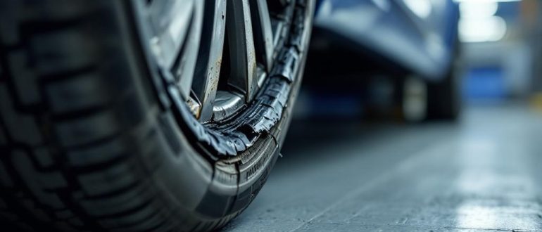 Когда боковой порез шины можно отремонтировать