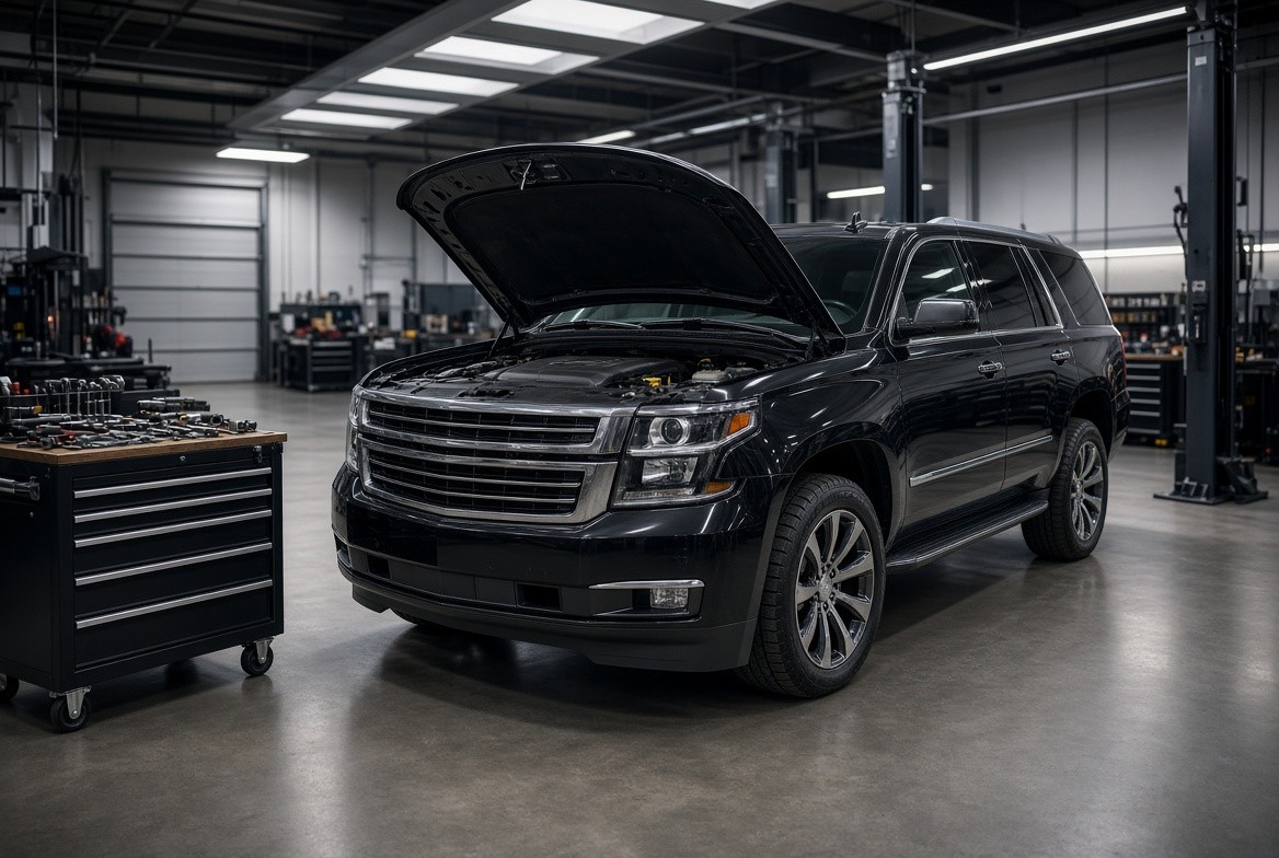 ТО Cadillac Escalade и Chevrolet Tahoe в Москве