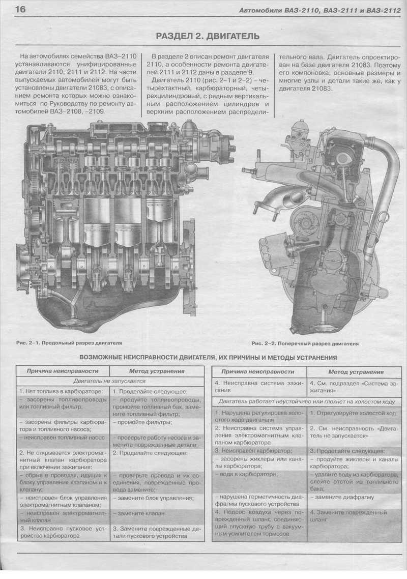 На автомобилях серии «Самара 2» Волжский автозавод устанавливал инжекторные двигатели с электронным, распределенным впрыском топлива И для