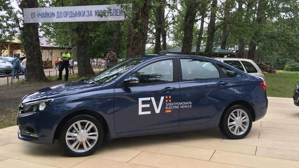Новый электромобиль от автоваза — lada vesta ev