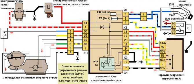 Контакты подрулевых переключателей автомобилей ваз 2105, 2107 | twokarburators.ru