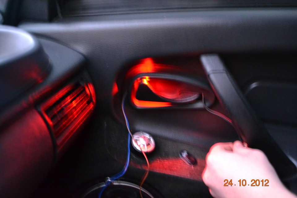 Подсветка салона автомобиля – делаем машину ярче