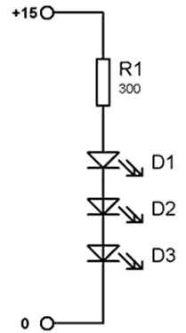 Радиоконструктор № 055, “регулятор яркости светодиодов с плавным розжигом»