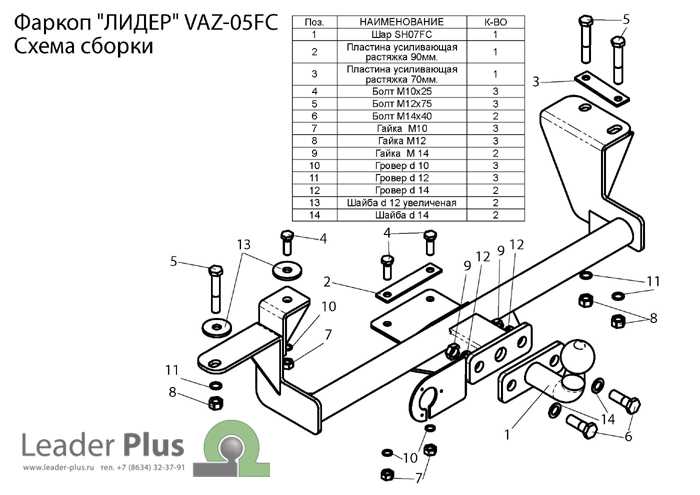 Фаркоп для ваз 2110/2112: виды и установка - 1000sovetov.ru