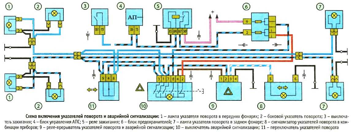 Электрическая схема нивы 21214 - tokzamer.ru
