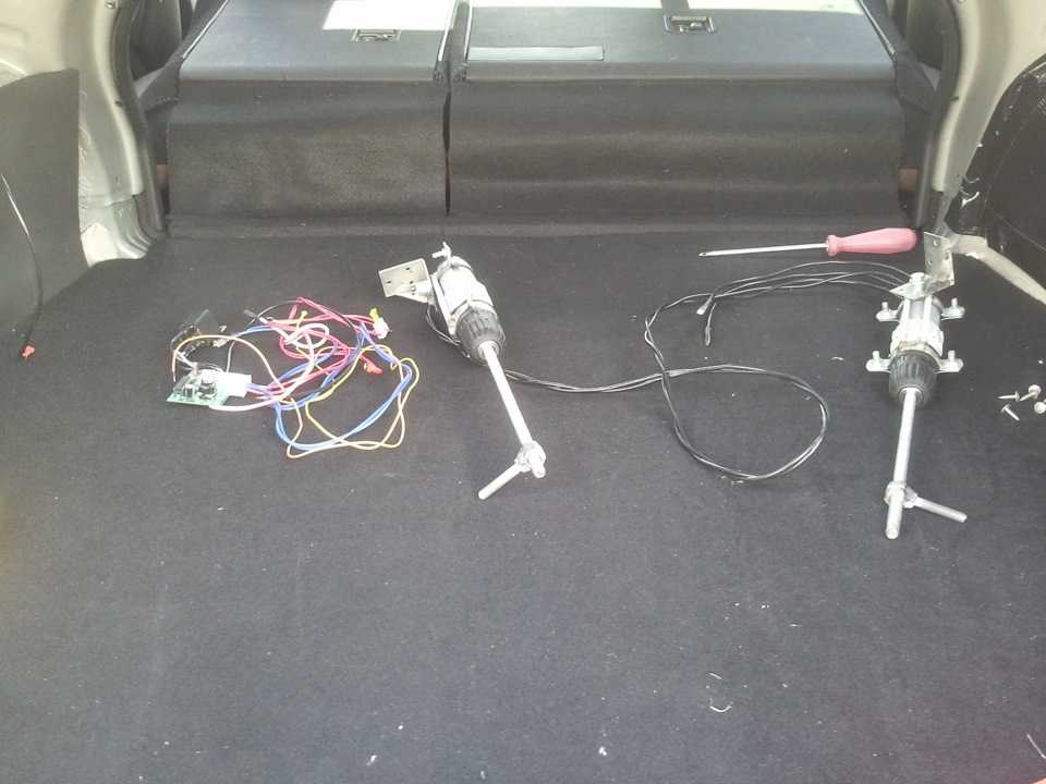 Электропривод багажника, как установить своими руками. установка электропривода багажника. как самостоятельно установить электропривод багажного отделения?