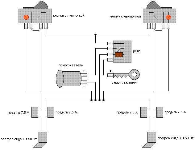 Электросхема ваз 2110 - схема электрооборудования