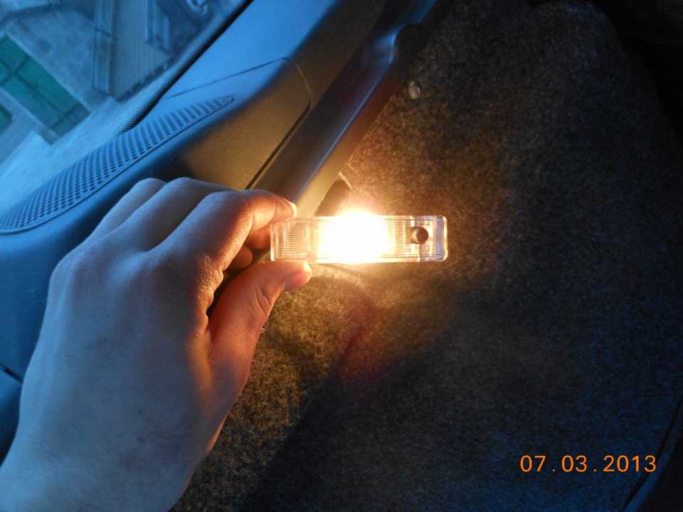 Замена лампочки подсветки номера lada 2111 (ваз 2111)